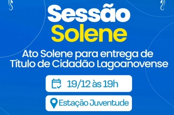 SESSÃO SOLENE